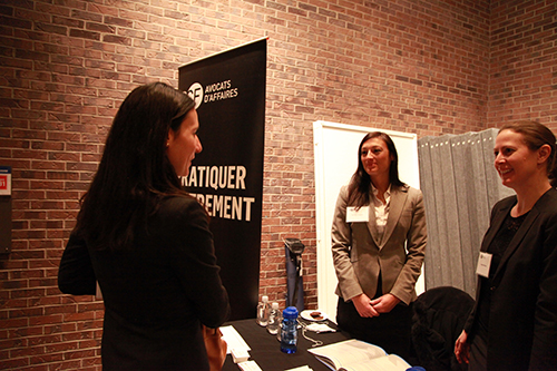 Mes Noëmie Frappier et Annie Mathieu du cabinet BCF